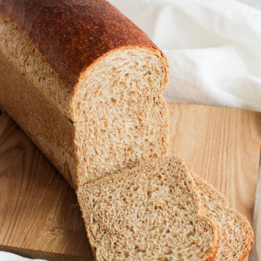 Afbeelding van Bruinbrood rond half