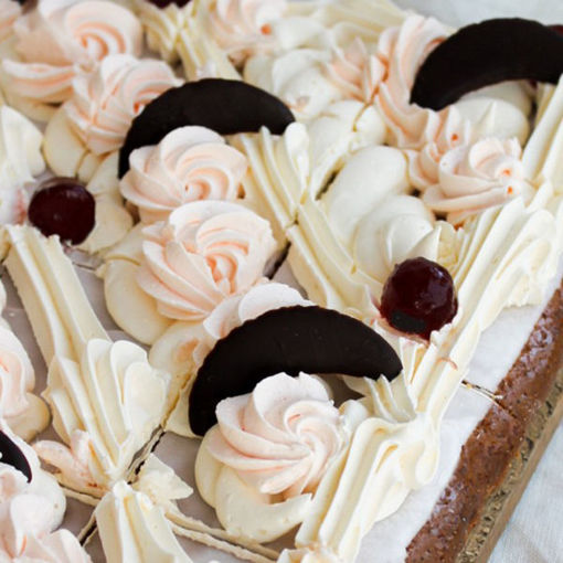 Afbeelding van Oranjekoek creme - 16 stuks