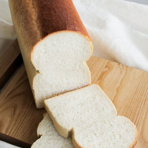 Afbeelding van Witbrood rond half