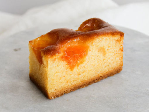 Afbeelding van Plaatcake perzik - per stuk