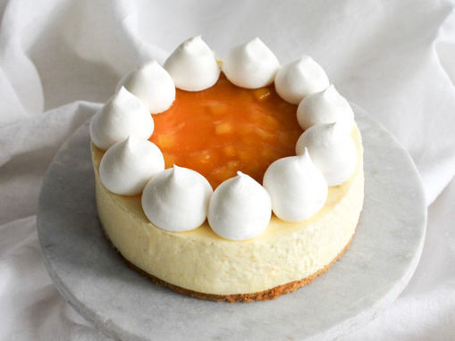 Afbeelding van Kwarktaart mango - 6 persoons
